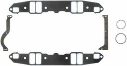 FELPRO Suit SB Chrysler 318 4 BBL Heads 1.16" x 2.27" (.060") Printoseal Intake Manifold Gasket Set FE1213 Autofit