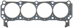 FELPRO Suit SB Ford 289-351W 1983-95, 4.100" Bore, .039" Compressed Thickness Copper Pre-Flattened O-Ring Head Gasket FE1011-2 Autofit