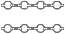 FELPRO Suit SB Ford 289-351W & Spread Bolt Pattern 1.42" x 1.62" Perforated Steel Exhaust Gasket Set FE1487 Autofit