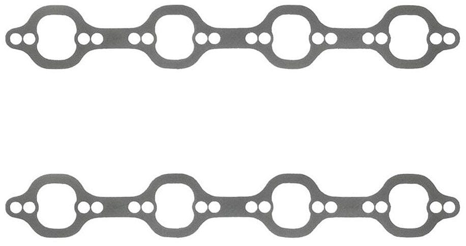 FELPRO Suit SB Ford 289-351W & Spread Bolt Pattern 1.42" x 1.62" Perforated Steel Exhaust Gasket Set FE1487 Autofit