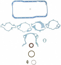 FELPRO Suit SB Ford 302W 5.0L 1986-95 (1-Piece Rubber Sump Gasket) Gasket Conversion Set (Bottom End) FECS8548-9 Autofit