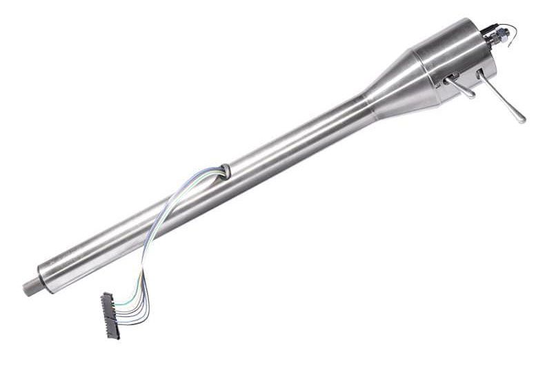 FLAMING 1-3/4"OD x 1"DD Shaft 30" Floor Shift Tilt Steering Column - Mill Finish FR20001 Autofit
