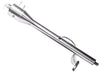 FLAMING 1-3/4"OD x 1"DD Shaft 30" Floor Shift Tilt Steering Column - Mill Finish FR20001 Autofit
