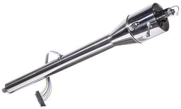 FLAMING 1-3/4"OD x 1"DD Shaft 30" Floor Shift Tilt Steering Column - Polished Finish FR20001SS Autofit
