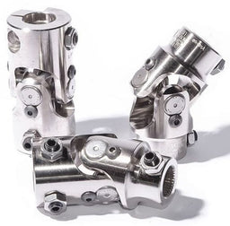 FLAMING 1"DD x 1"DD Smooth - Smooth Billet Universal Joint FR1754DD Autofit