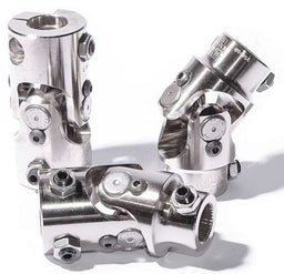 FLAMING 1"DD x 3/4"-36 Smooth - Spline Billet Universal Joint FR1714DD Autofit