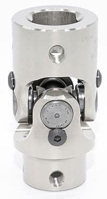 FLAMING 1"DD x 3/4"DD Smooth - Smooth Billet Universal Joint FR1717DD Autofit