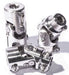 FLAMING 1"DD x 3/4"DD Smooth - Smooth Stainless Steel Universal Joint FR2517DD Autofit