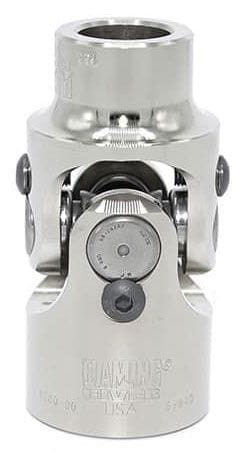FLAMING 1"DD x 3/4" Smooth - Smooth Billet Universal Joint FR1707DD Autofit