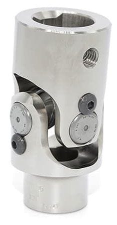 FLAMING 1"DD x 3/4" Smooth - Smooth Billet Universal Joint FR1707DD Autofit