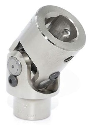 FLAMING 1"DD x 3/4" Smooth - Smooth Billet Universal Joint FR1707DD Autofit