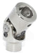 FLAMING 1"DD x 3/4" Smooth - Smooth Billet Universal Joint FR1707DD Autofit