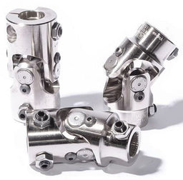 FLAMING 1"DD x 3/4" Smooth - Smooth Billet Universal Joint FR1707DD Autofit
