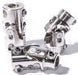 FLAMING 13/16"-36 x 1"DD Spline - Smooth Billet Universal Joint FR1758 Autofit