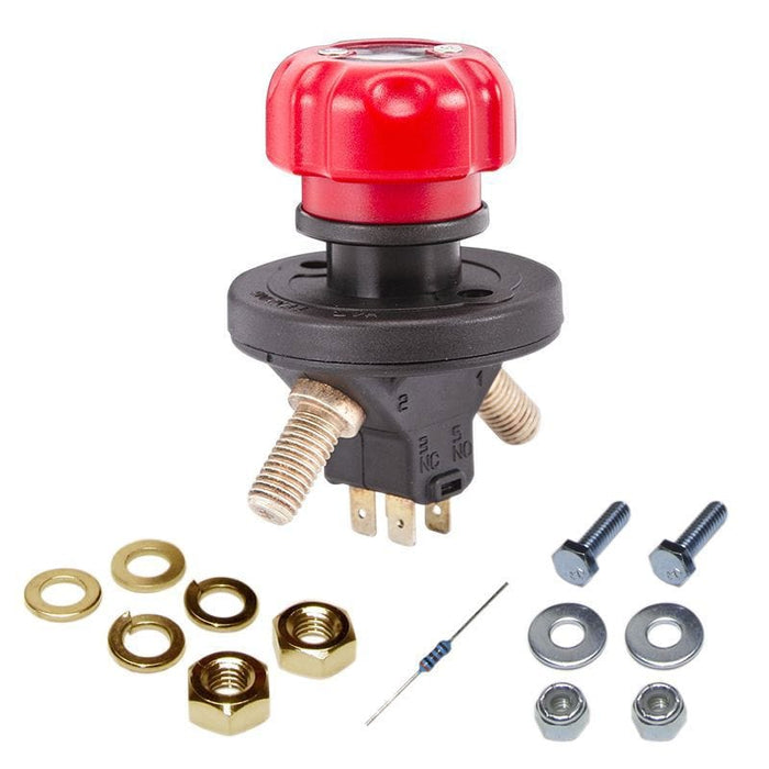 FLAMING 2000 Amp Surge, 150 Amp Continuous, Alternator - 120 Amp Combination battery & Alternator Kill Switch FR1013 Autofit