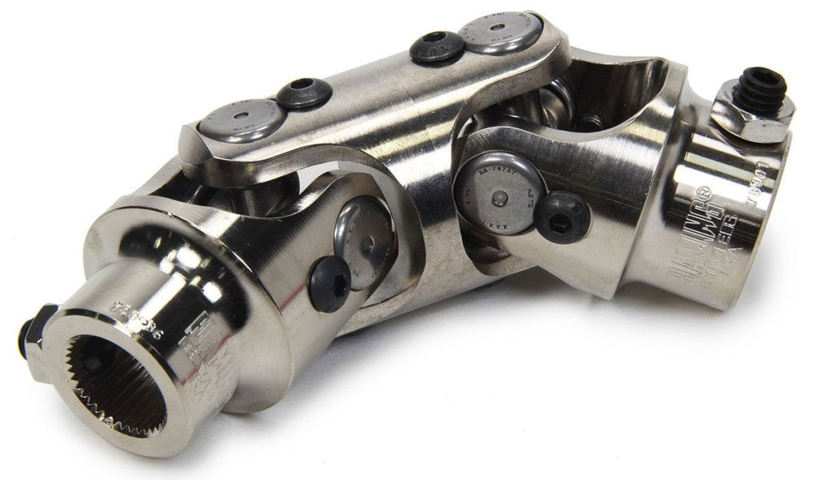 FLAMING 3/4"-36 x 3/4"DD Spline - Smooth Double Billet Universal Joint FR1790 Autofit