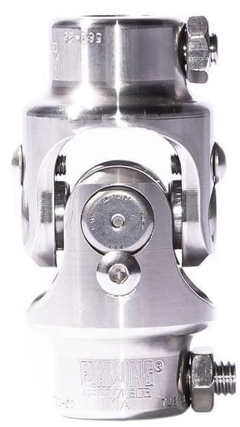 FLAMING 3/4"-36 x 3/4"DD Spline - Smooth Stainless Steel Universal Joint FR2515DD Autofit