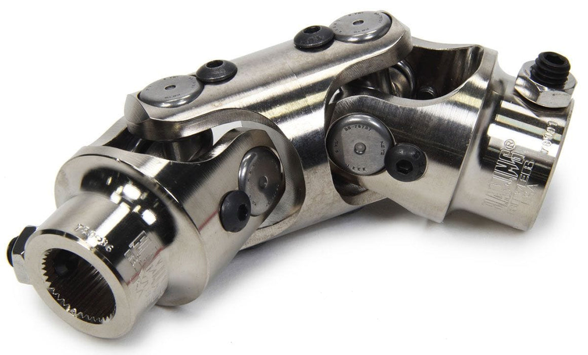 FLAMING 3/4"DD x 1"-48 Smooth - Spline Double Billet Universal Joint FR1796 Autofit