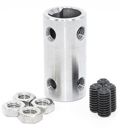 FLAMING 3/4"DD x 3/4"DD (1"OD) Smooth - Smooth Steering Coupler FR1945 Autofit