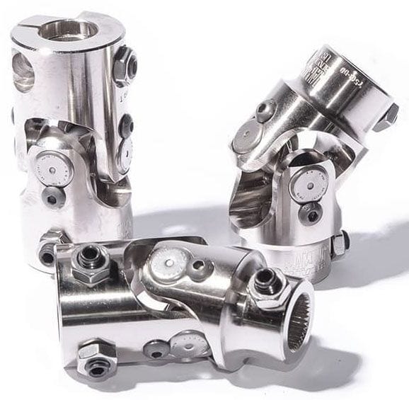 FLAMING 3/4"DD x 3/4"DD Smooth - Smooth. Billet Universal Joint FR1716DD Autofit