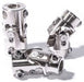FLAMING 3/4"DD x 3/4"DD Smooth - Smooth. Billet Universal Joint FR1716DD Autofit