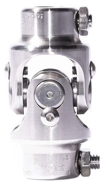 FLAMING 3/4"DD x 3/4"DD Smooth - Smooth Stainless Steel Universal Joint FR2516DD Autofit