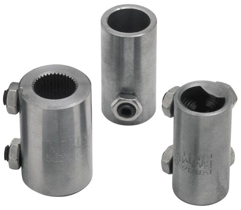 FLAMING 3/4" x 3/4"-36 (1"OD) Smooth - Spline Steering Coupler FR1941 Autofit