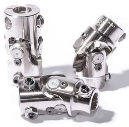 FLAMING 3/4" x 3/4" Smooth - Smooth Billet Universal Joint FR1700 Autofit