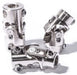 FLAMING 3/4" x 3/4" Smooth - Smooth Billet Universal Joint FR1700 Autofit