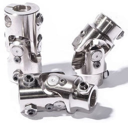 FLAMING 5/8"-36 x 3/4"DD Spline - Smooth Billet Universal Joint FR1722DD Autofit