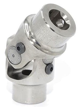 FLAMING 9/16"-26 x 3/4"DD Spline - Smooth Billet Universal Joint FR1709DD Autofit