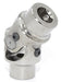 FLAMING 9/16"-26 x 3/4"DD Spline - Smooth Billet Universal Joint FR1709DD Autofit