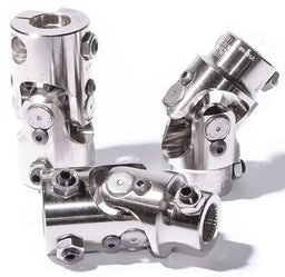 FLAMING 9/16"-26 x 3/4"DD Spline - Smooth Billet Universal Joint FR1709DD Autofit