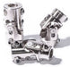 FLAMING 9/16"-26 x 3/4" Spline - Smooth Billet Universal Joint FR1701 Autofit