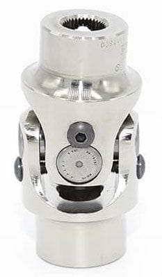 FLAMING 9/16"-36 x 3/4"DD Spline - Smooth Billet Universal Joint FR1762DD Autofit