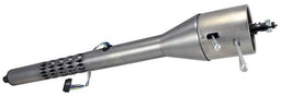 FLAMING - Mill Finish, Fits Manual Box, 2" O.D 30" Floor Shift Laser Cut Collapsible Tilt Steering Column FR20005LC Autofit