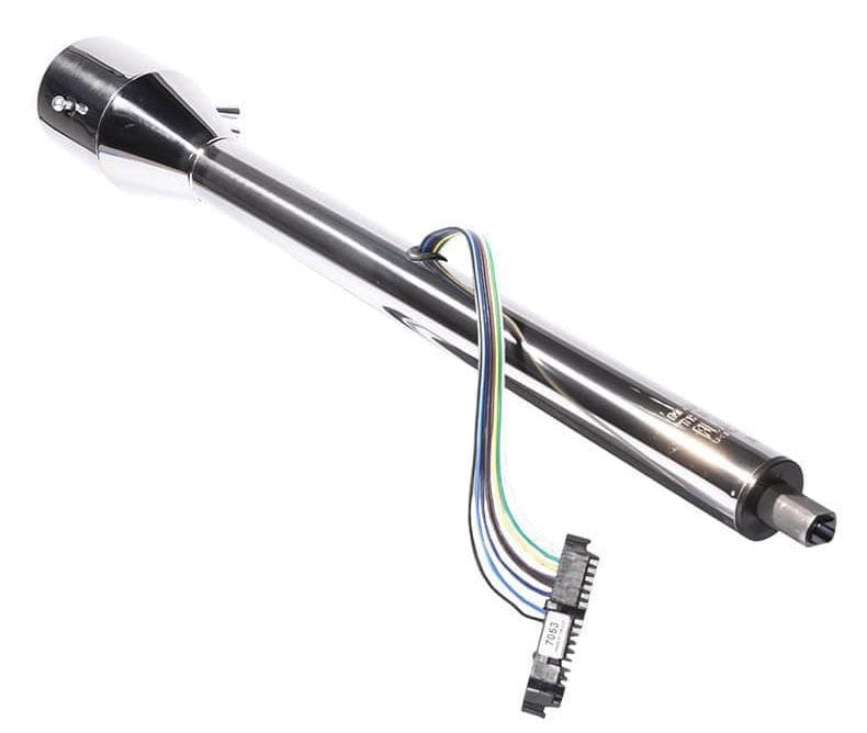 FLAMING Poilished S/S, 1" DD, 2" O.D 32" Floor Shift Tilt Steering Column FR20006SS Autofit