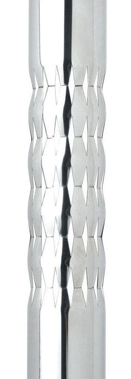 FLAMING Poilished S/S, Fits Manual Box, 2" O.D, 1" DD 33" Column Shift Laser Cut Tilt Steering Column FR20022SSLC Autofit