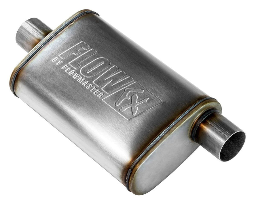 FLOWMASTER 2-1/2" Offset Inlet / 2-1/2" Center Outlet FlowFX Muffler FLO71226 Autofit