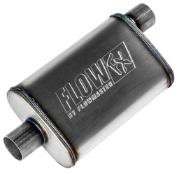 FLOWMASTER 2-1/2" Offset Inlet / 2-1/2" Center Outlet FlowFX Muffler FLO71226 Autofit