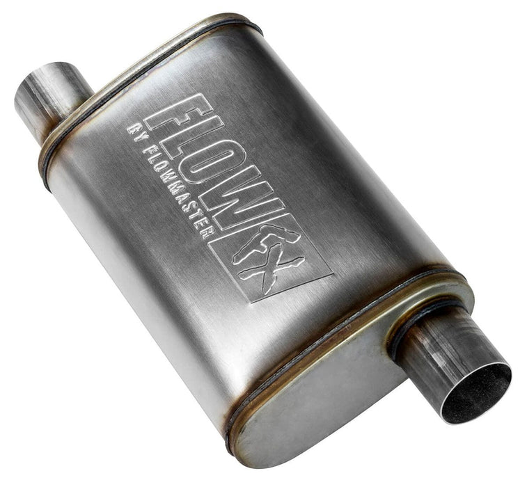 FLOWMASTER 2-1/2" Offset Inlet / 2-1/2" Offset Outlet FlowFX Muffler FLO71236 Autofit