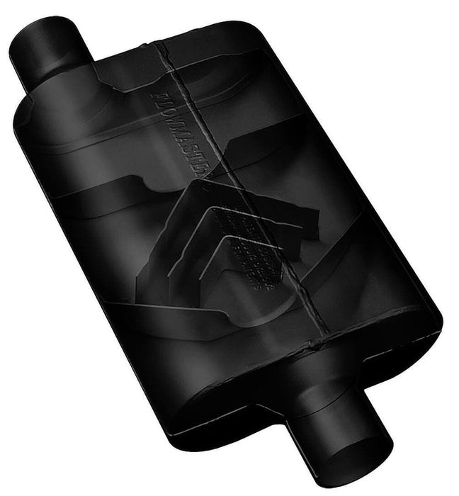FLOWMASTER 2-1/2" Offset Inlet / Offset Outlet 40 Series Delta Flow Muffler FLO842543 Autofit