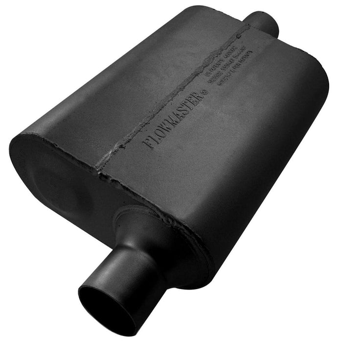 FLOWMASTER 2-1/24" Offset Inlet / Ceneter Outlet 40 Series Delta Flow Muffler FLO942441 Autofit