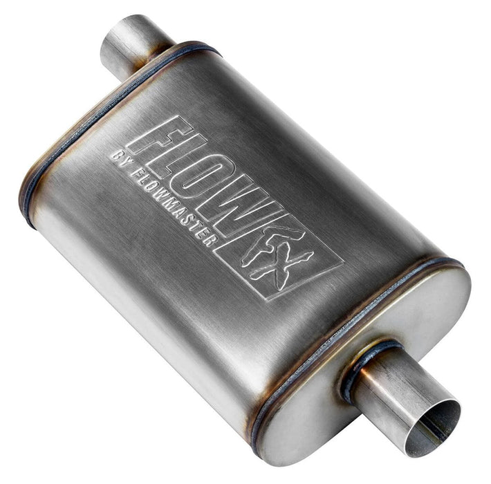 FLOWMASTER 2-1/4" Offset Inlet / 2-1/4" Center Outlet FlowFX Muffler FLO71225 Autofit