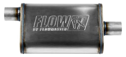 FLOWMASTER 2-1/4" Offset Inlet / 2-1/4" Center Outlet FlowFX Muffler FLO71225 Autofit