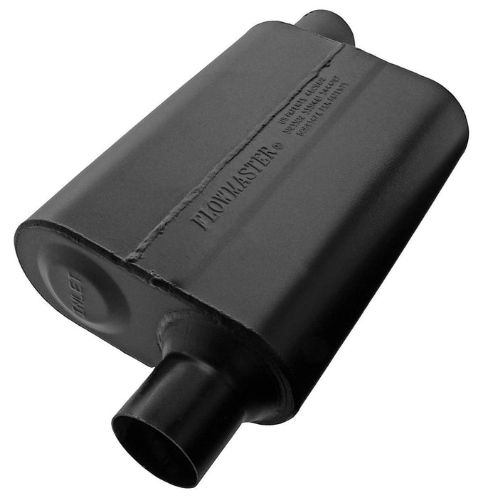 FLOWMASTER 2-1/4" Offset Inlet / Offset Outlet Super 44 Series Delta Flow Muffler FLO942448 Autofit