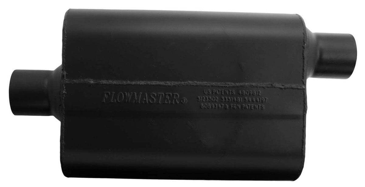 FLOWMASTER 2.5" Center Inlet / Offset Outlet Super 44 Series Delta Flow Muffler FLO942547 Autofit