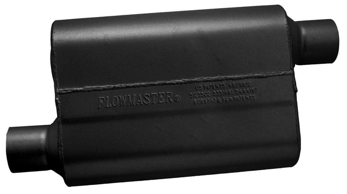 FLOWMASTER 2.5" Offset Inlet / Offset Outlet 40 Series Delta Flow Muffler FLO942543 Autofit