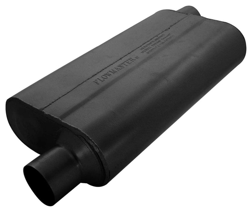 FLOWMASTER 2.5" Offset Inlet / Offset Outlet 50 Series Delta Flow Muffler FLO942553 Autofit
