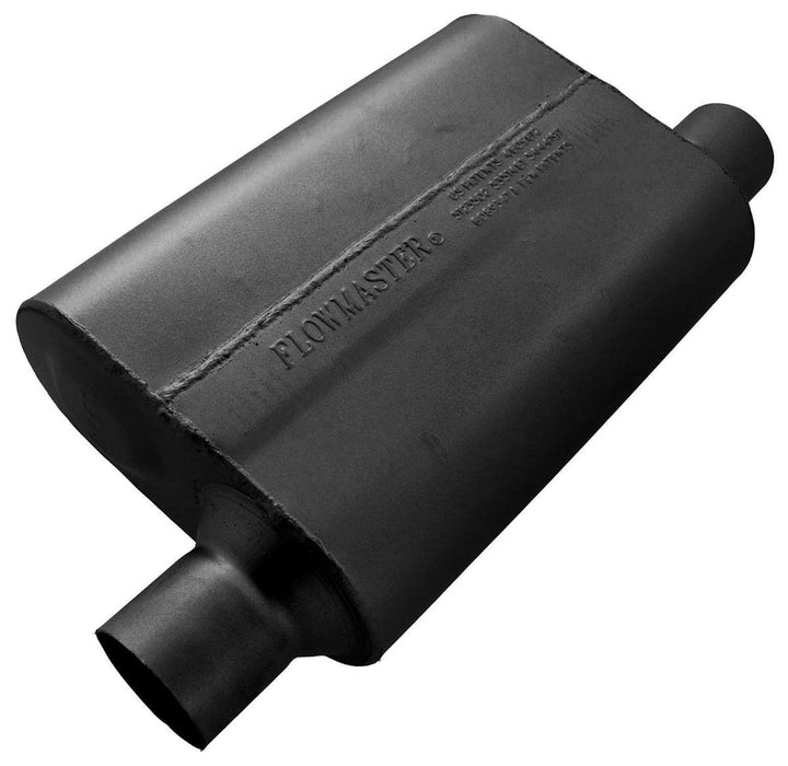FLOWMASTER 2.5" Offset Inlet / Offset Outlet - Same Side 40 Series Delta Flow Muffler FLO942544 Autofit